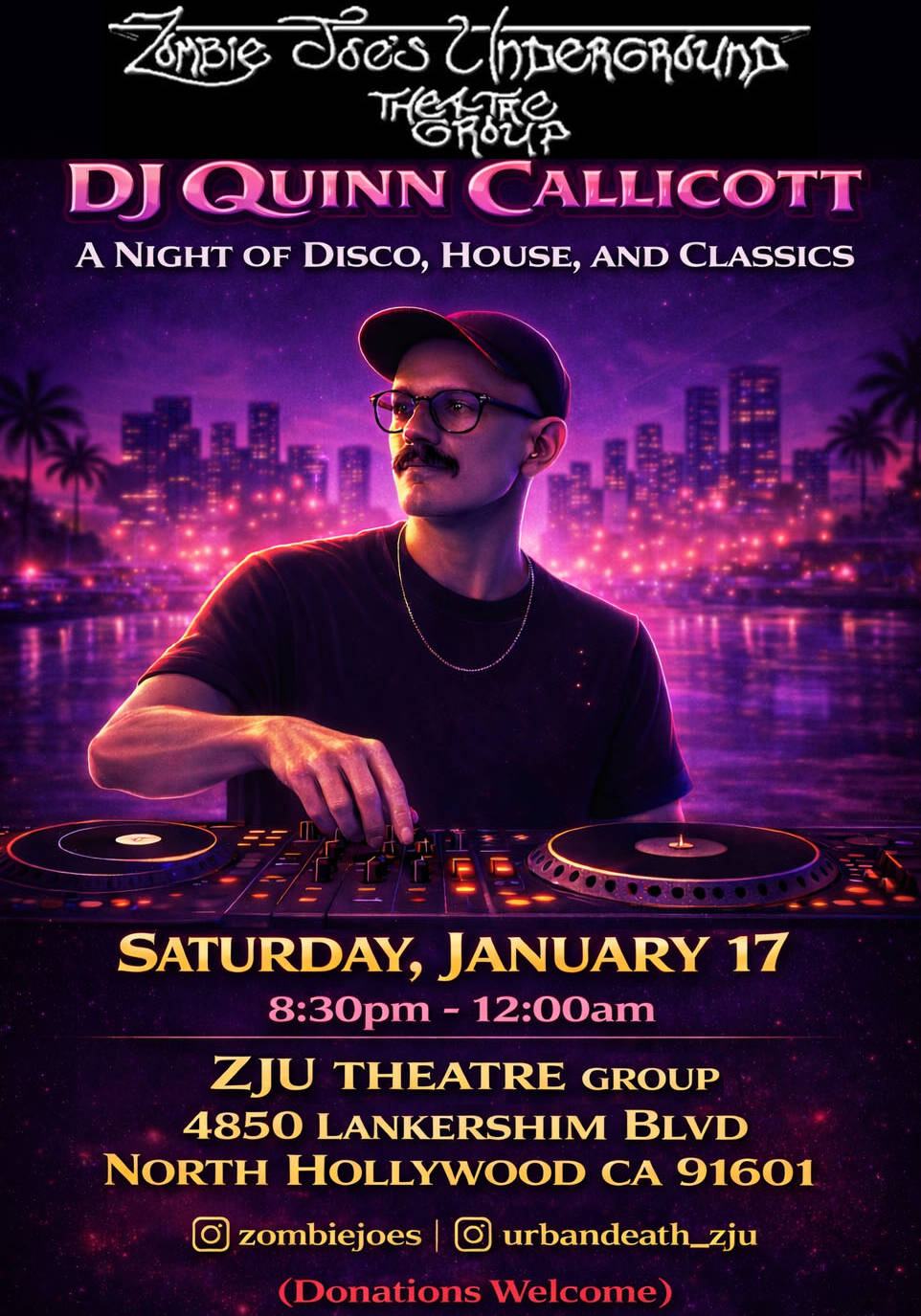 FREE DJ SESSION JAM at ZJU Theatre
